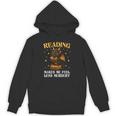 Reading Makes Me Feel Less Murdery Book Dragon Unisex Hoodie