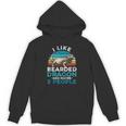Retro Bearded Dragon Introvert For Lizard Lovers Unisex Hoodie Retro Bearded Dragon Introvert For Lizard Lovers Unisex Hoodie