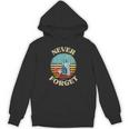 Retro Cassette Player Never Forget Nostalgia Vintage Unisex Hoodie
