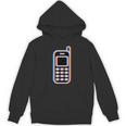 Retro Cell Vintage Mobile Phone 90s Nostalgia Vaporwave Fun Unisex Hoodie Retro Cell Vintage Mobile Phone 90s Nostalgia Vaporwave Fun Unisex Hoodie