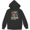 Retro It's My 18th Birthday Boho Nostalgia Women Kids Unisex Hoodie Retro It's My 18th Birthday Boho Nostalgia Women Kids Unisex Hoodie