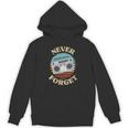 Retro Radio Never Forget Nostalgia Vintage Unisex Hoodie