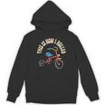This How I Rolled Retro Tricycle 80s 90s Kid Nostalgia Unisex Hoodie