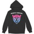 Secretly Bisexual Bi Introvert Bi Pride Antisocial LGBTQ Unisex Hoodie