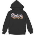 Senior 2021 Grad Shirt Retro 2021 Graduation Unisex Hoodie