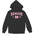 Senior 2026 Class Of 2026 Coquette Pink Bow Graduation 2026 Unisex Hoodie