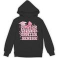 Senior 2026 Class Of 2026 Cute Coquette Pink Bow Graduation Unisex Hoodie