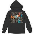 Senior 2026 Class Of 2026 Retro Groovy Graduation Grad Women Unisex Hoodie