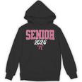 Senior 2026 Pink Coquette Bow Class Of 2026 Graduation Women Unisex Hoodie