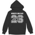 Senior 2026 Wrestling Dad Proud Senior 2026 Dad Graduation Unisex Hoodie
