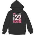 Senior 2027 Class Of 2027 Pink Coquette Bow Graduation Girl Unisex Hoodie