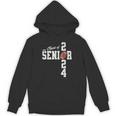 Senior Class Of 2024 Football Graduation Party Favors 2024 Unisex Hoodie