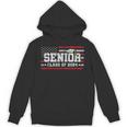 Senior Class 2024 Graduation American Flag Senior 2024 For Women Men Unisex Hoodie