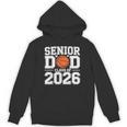 Senior Dad Class Of 2026 Cute Basketball Dad Graduation 2026 Unisex Hoodie