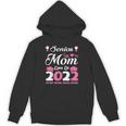 Senior Mom Of A Class Of 2022 Heart School Graduation Unisex Hoodie