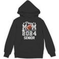 Senior Mom Class Of 2024 Football Proud Mom Graduation Unisex Hoodie
