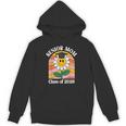 Senior Mom Class Of 2026 Daisy Flower Retro Graduation Unisex Hoodie