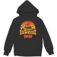 Senior Sunrise Class Of 2026 Graduation Proud Graduate Retro Unisex Hoodie