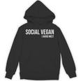 Social Vegan i Avoid Meet Introvert Sarcasm Gift Unisex Hoodie