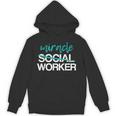 Social Worker Work Month MSW Graduation Masters Unisex Hoodie