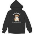 Sorry I Can't Indoor Cat Top For Introvert With Coffee Book For Men Women Kids Unisex Hoodie Sorry I Can't Indoor Cat Top For Introvert With Coffee Book For Men Women Kids Unisex Hoodie