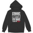 Straight Outta 4th Grade Graduation Class 2028 Fourth Grade Unisex Hoodie