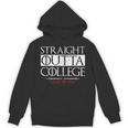 Straight Outta College Shirt Class Of 2018 Graduation Unisex Hoodie