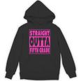 Straight Outta Fifth Grade Graduation Class Unisex Hoodie