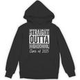 Straight Outta High School Graduation Class Of 2025 Grad Unisex Hoodie
