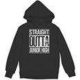 Straight Outta Junior High Shirt Graduation Idea Unisex Hoodie