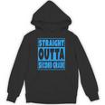 Straight Outta Second Grade Graduation Class Unisex Hoodie