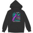 Suicide Awareness I Wear Teal Purple In Memory Of My Nephew Unisex Hoodie