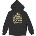 Super Proud Little Cousin Of 2025 Graduate Graduation Family Unisex Hoodie