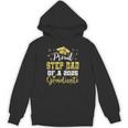 Super Proud Step Dad Of 2025 Graduate Graduation Family Unisex Hoodie