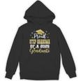 Super Proud Step Grandma Of 2025 Graduate Graduation Family Unisex Hoodie