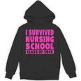 I Survived Nursing School Class Of 2018 Graduation Shirt Unisex Hoodie