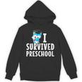 I Survived PreSchool Graduation Kids Owl Grad Shirt Unisex Hoodie
