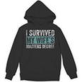 I Survived My Wife's Masters Degree Graduation Friends Unisex Hoodie