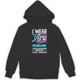 Teal & Purple In Memory Of My HusbandSuicide Prevention Unisex Hoodie Teal & Purple In Memory Of My HusbandSuicide Prevention Unisex Hoodie