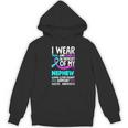 Teal & Purple In Memory Of My Nephew Suicide Prevention Unisex Hoodie