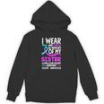 Teal & Purple In Memory Of My Sister Suicide Prevention Unisex Hoodie Teal & Purple In Memory Of My Sister Suicide Prevention Unisex Hoodie