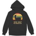 Test Day No Probllama Silhouette Teacher Student Graduation Unisex Hoodie