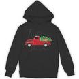 Tis The Season Holiday Nostalgia Red Truck Unisex Hoodie Tis The Season Holiday Nostalgia Red Truck Unisex Hoodie
