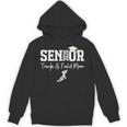 Track & Field Senior Mom Class Of 2026 Graduation 26 Unisex Hoodie