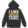 Video Editor Introvert Editing Production Filmmaking Job Unisex Hoodie Video Editor Introvert Editing Production Filmmaking Job Unisex Hoodie