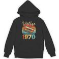 Vintage 1970 Retro Cassette Tape 70s Born Nostalgia Birthday Unisex Hoodie