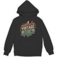 Vintage 1980 Retro Badge Decade Nostalgia Graphic Emblem Unisex Hoodie