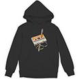 Vintage Cassette Tape And Pencil Nostalgia Party 70s 80s 90s Unisex Hoodie