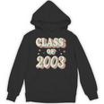 Vintage Class Of 2003 03 High School Graduation Unisex Hoodie