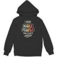 Vintage I Wish More People Were Fluent In Silence Introvert Unisex Hoodie
